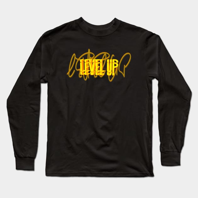 The level up Long Sleeve T-Shirt by THE DARK KNIGHT BKK